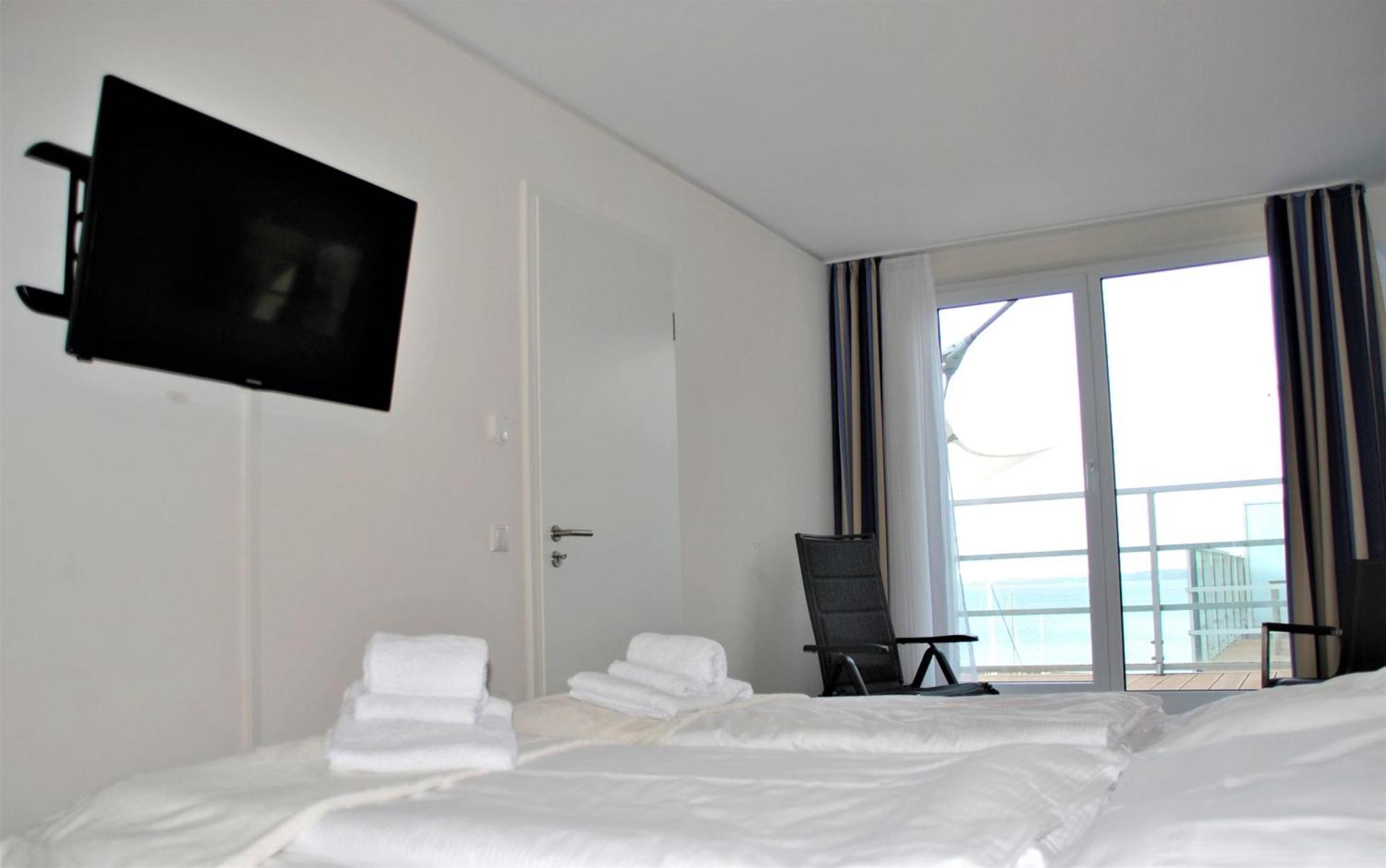 Apartment 42 "Segler", Mit Sauna, Blickrichtung Offene See Eckernförde Kültér fotó